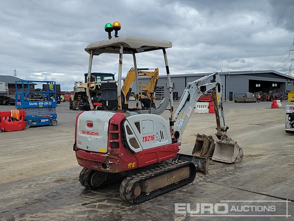 2018 Takeuchi TB216 - Minibagger: das Bild 5 2018 Takeuchi TB216 - Minibagger: das Bild 5
