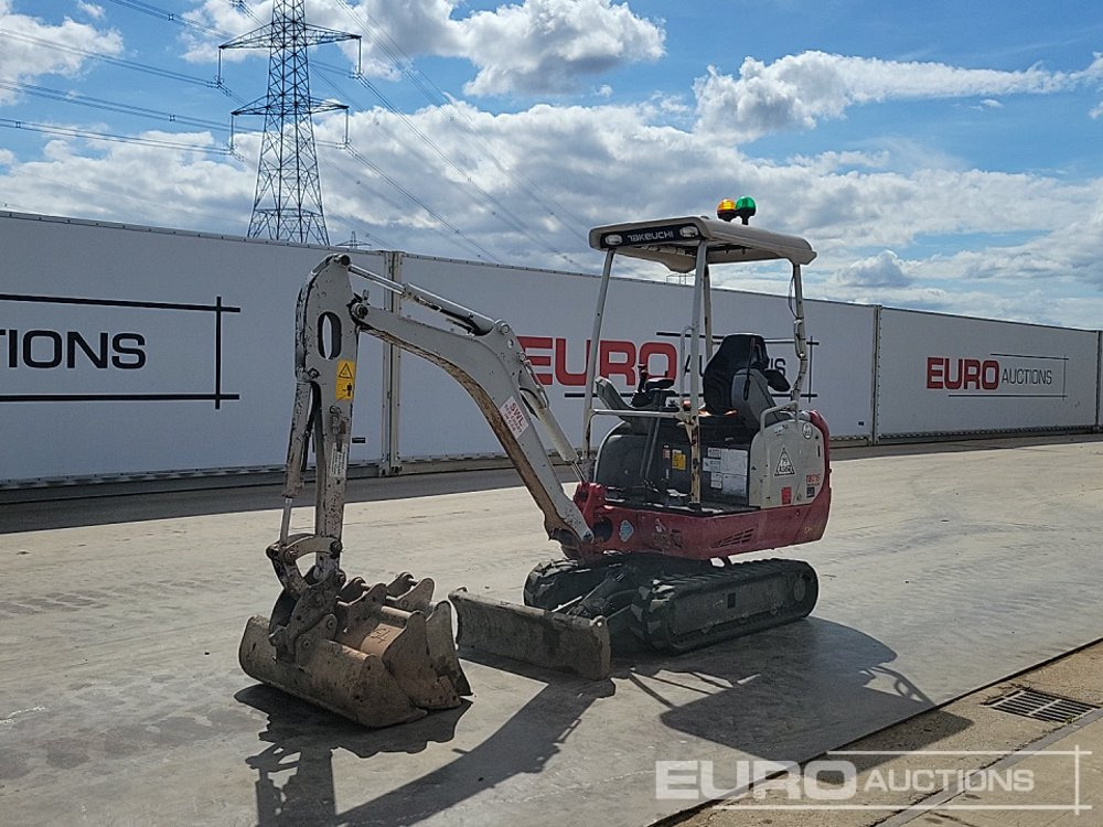 2018 Takeuchi TB216 - Minibagger: das Bild 1 2018 Takeuchi TB216 - Minibagger: das Bild 1