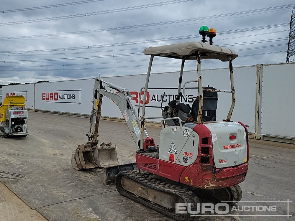 2018 Takeuchi TB216 - Minibagger: das Bild 3 2018 Takeuchi TB216 - Minibagger: das Bild 3