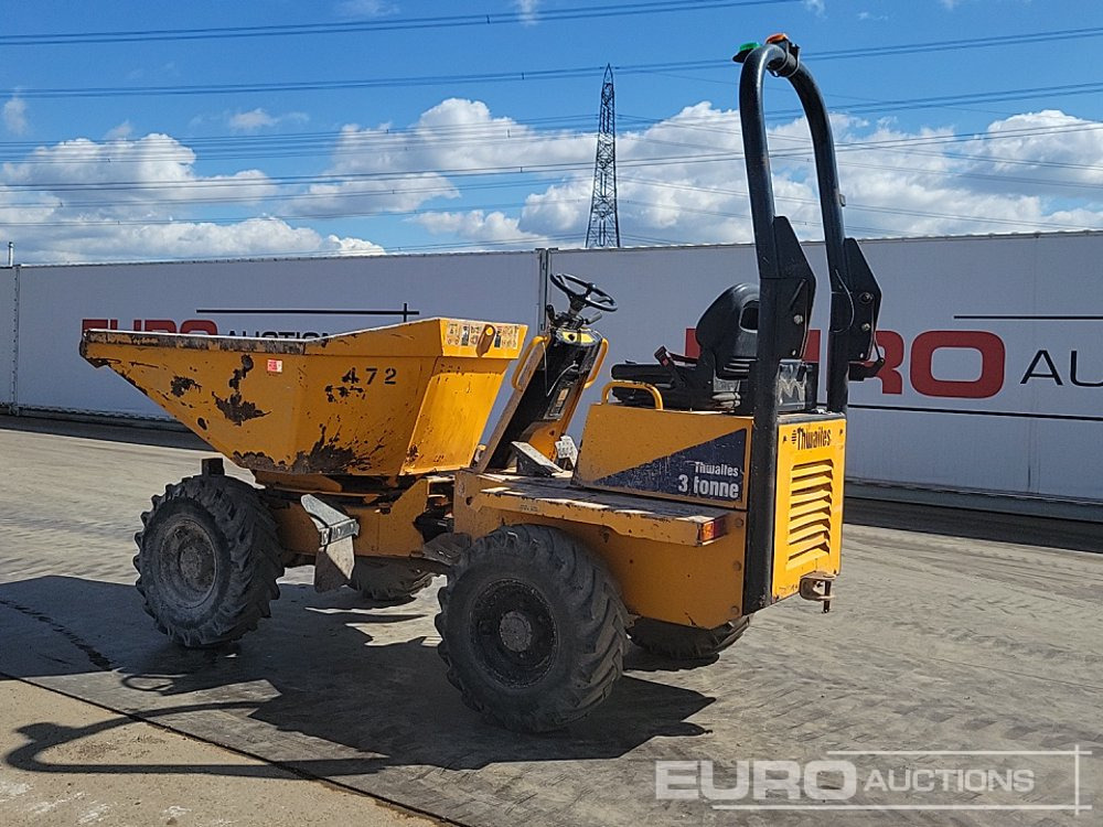 2018 Thwaites 3 Ton - Mini-Kipper: das Bild 3 2018 Thwaites 3 Ton - Mini-Kipper: das Bild 3