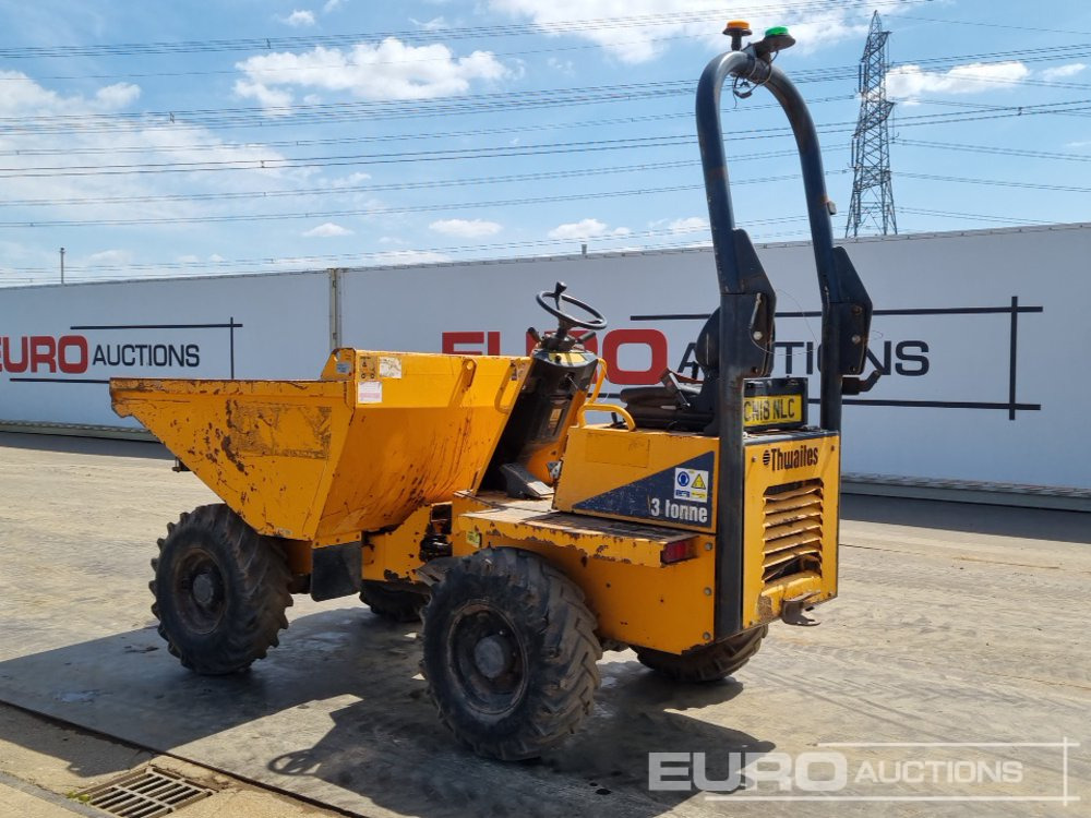 2018 Thwaites 3 Ton - Mini-Kipper: das Bild 3 2018 Thwaites 3 Ton - Mini-Kipper: das Bild 3