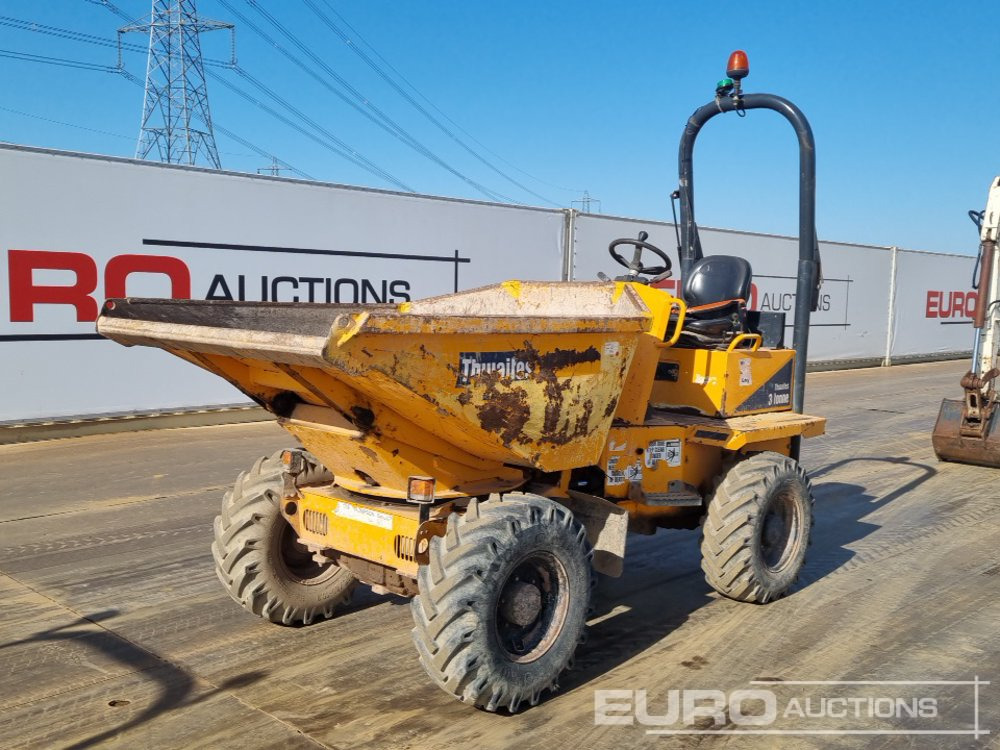 2018 Thwaites 3 Ton - Mini-Kipper: das Bild 1 2018 Thwaites 3 Ton - Mini-Kipper: das Bild 1