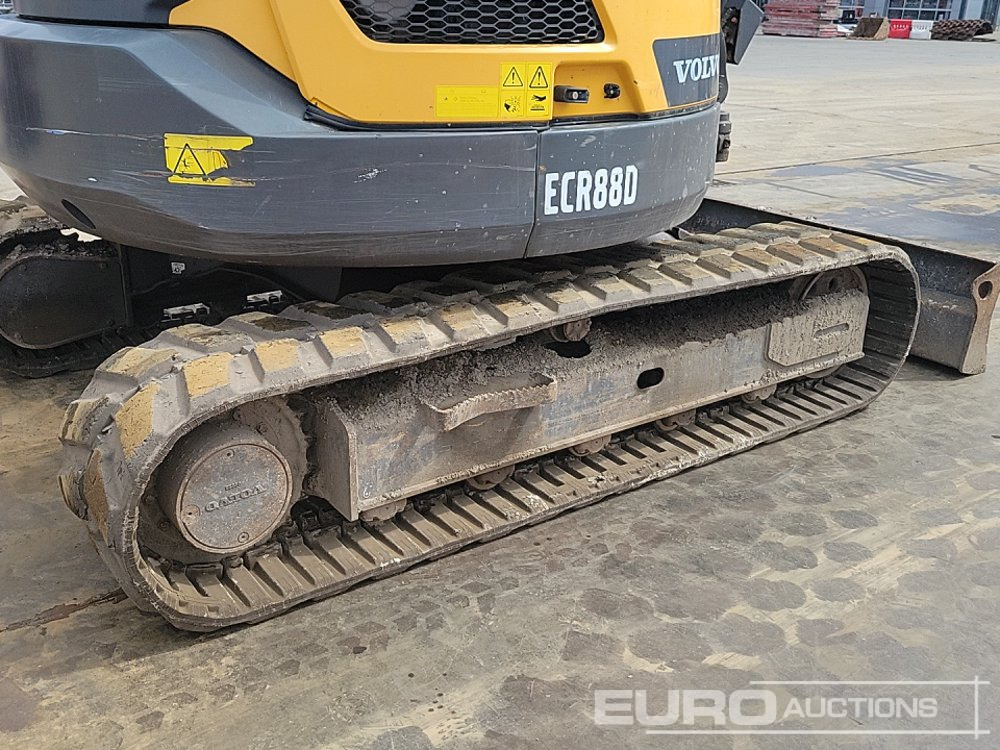 Minibagger 2018 Volvo ECR88D: das Bild 14