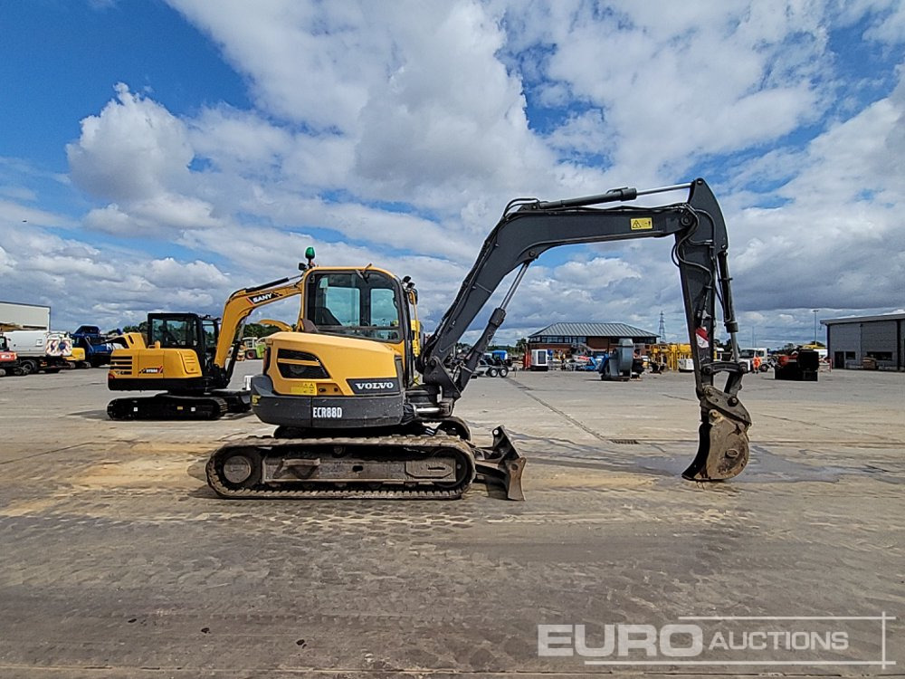 Minibagger 2018 Volvo ECR88D: das Bild 6