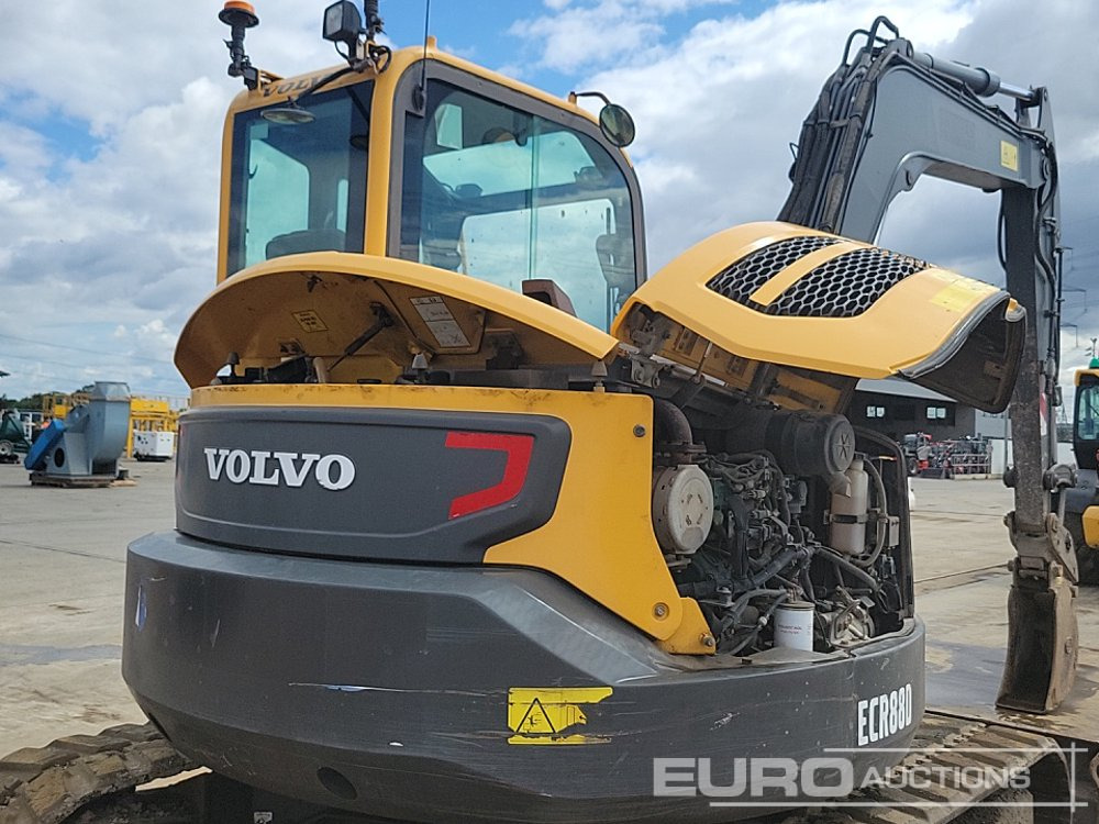 Minibagger 2018 Volvo ECR88D: das Bild 43