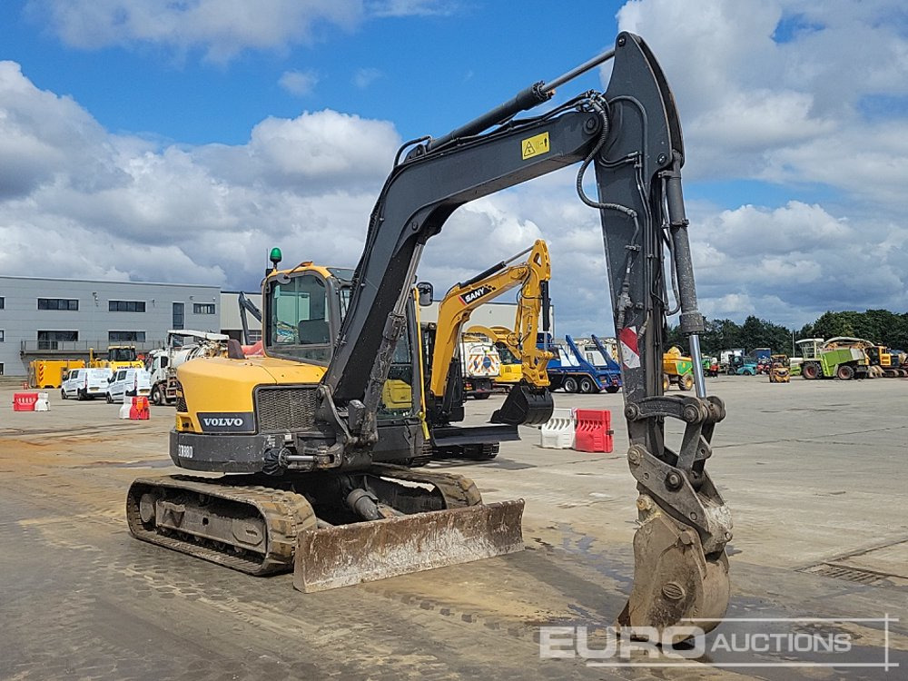 Minibagger 2018 Volvo ECR88D: das Bild 7