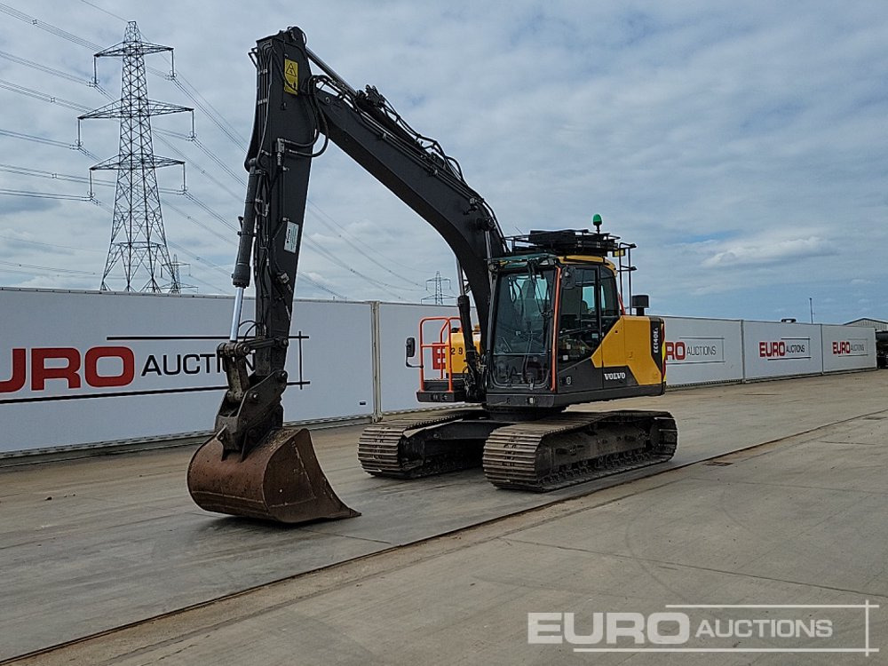2019 Volvo EC140EL - Kettenbagger: das Bild 1 2019 Volvo EC140EL - Kettenbagger: das Bild 1