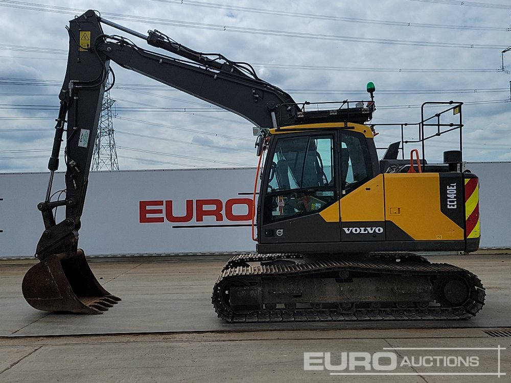 2019 Volvo EC140EL - Kettenbagger: das Bild 2 2019 Volvo EC140EL - Kettenbagger: das Bild 2