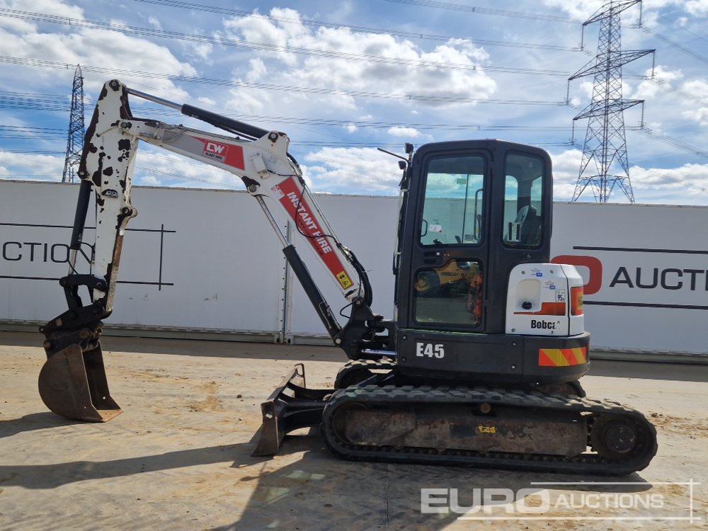 2020 Bobcat E45 - Minibagger: das Bild 2 2020 Bobcat E45 - Minibagger: das Bild 2