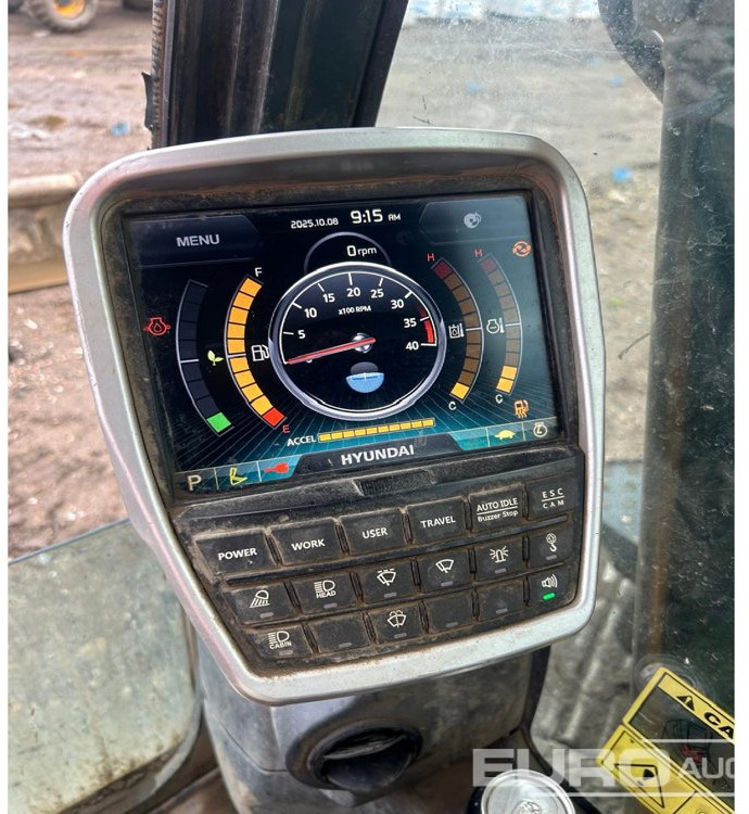 Kettenbagger 2020 Hyundai HX130LCR: das Bild 33