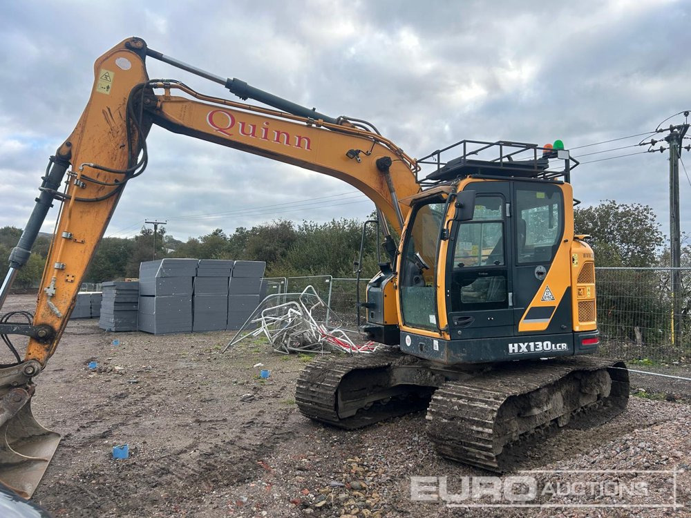 Kettenbagger 2020 Hyundai HX130LCR: das Bild 19