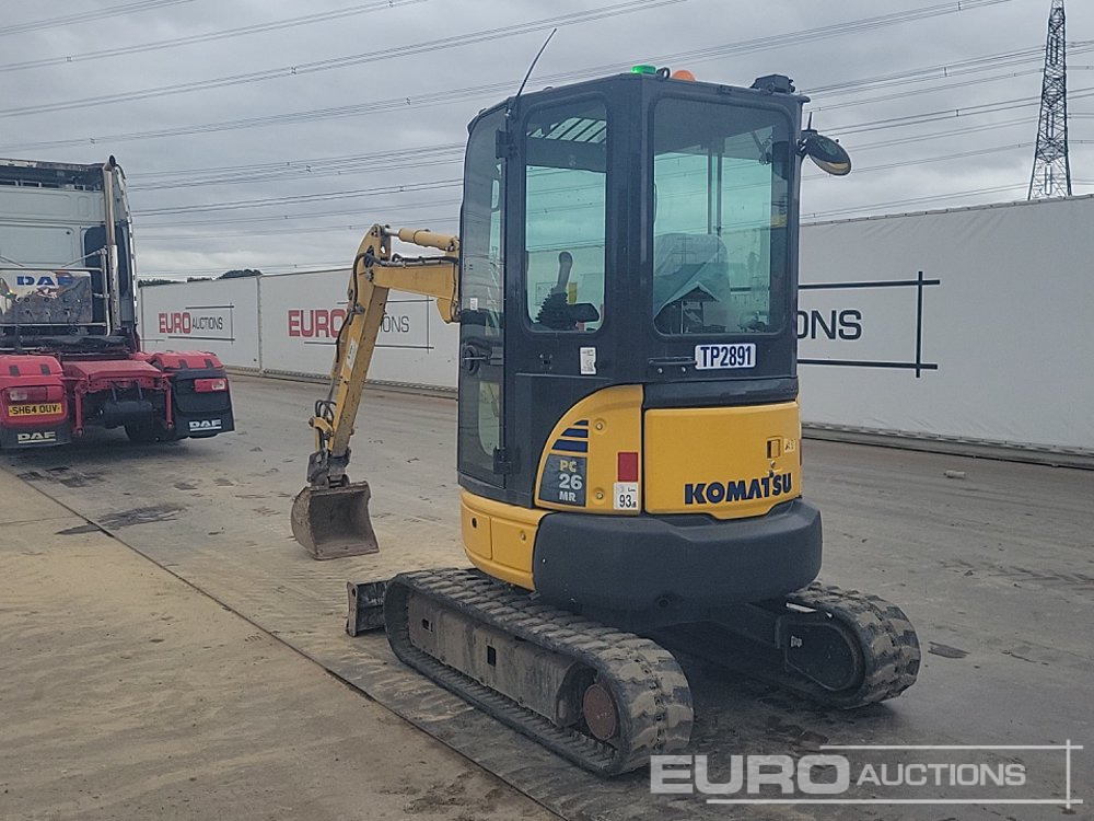 2020 Komatsu PC26MR-3 - Minibagger: das Bild 3 2020 Komatsu PC26MR-3 - Minibagger: das Bild 3