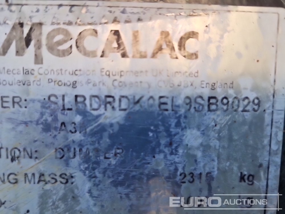 Mini-Kipper 2020 Mecalac TA3H: das Bild 36 Mini-Kipper 2020 Mecalac TA3H: das Bild 36