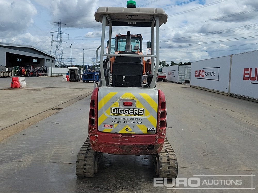 2020 Takeuchi TB216 - Minibagger: das Bild 4 2020 Takeuchi TB216 - Minibagger: das Bild 4