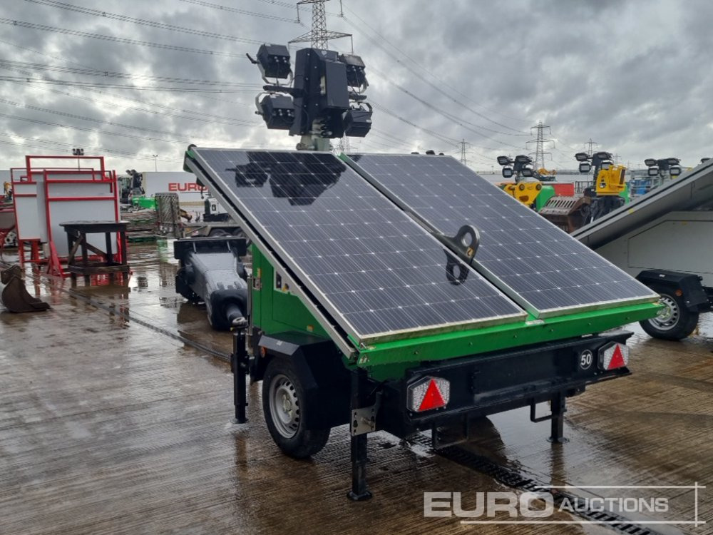 2020 Trime X-Solar Single Axle Solar Powered LED Lighting Tower - Lichtmasten: das Bild 3 2020 Trime X-Solar Single Axle Solar Powered LED Lighting Tower - Lichtmasten: das Bild 3