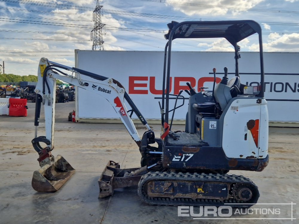 2021 Bobcat E17 - Minibagger: das Bild 2 2021 Bobcat E17 - Minibagger: das Bild 2