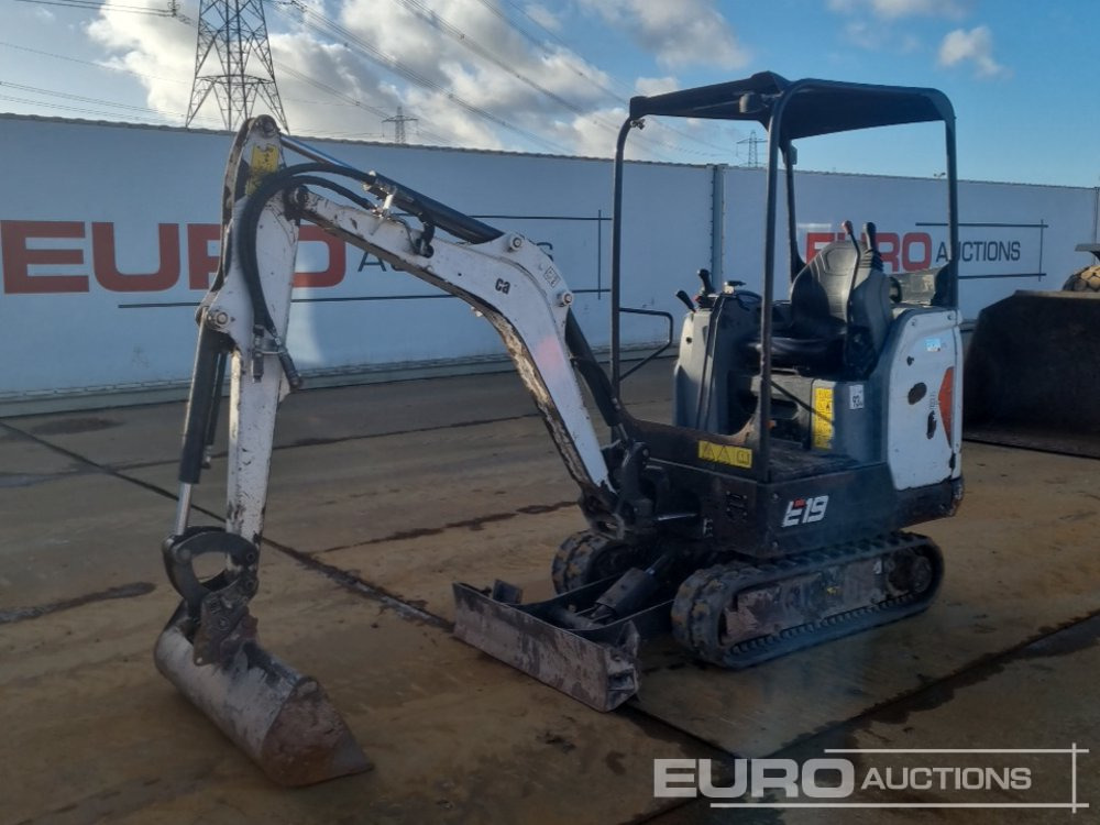 2021 Bobcat E19 - Minibagger: das Bild 1 2021 Bobcat E19 - Minibagger: das Bild 1