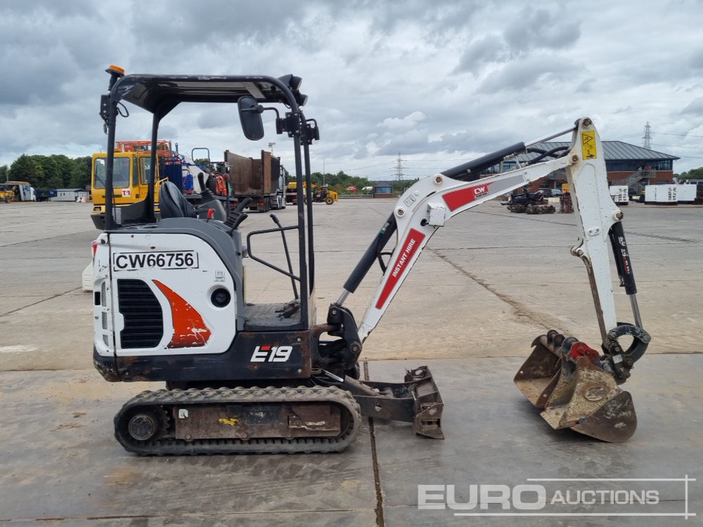 Minibagger 2021 Bobcat E19: das Bild 6