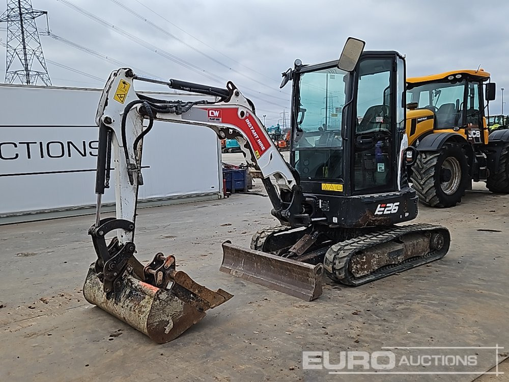 2021 Bobcat E26 - Minibagger: das Bild 1 2021 Bobcat E26 - Minibagger: das Bild 1