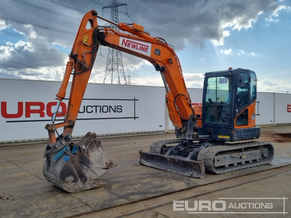 2021 Doosan DX85R-3 - Minibagger: das Bild 1 2021 Doosan DX85R-3 - Minibagger: das Bild 1