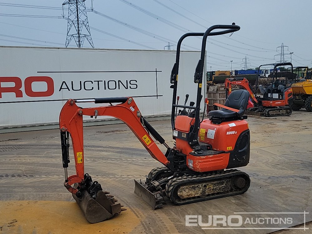 2021 Kubota K008-3 - Minibagger: das Bild 1 2021 Kubota K008-3 - Minibagger: das Bild 1