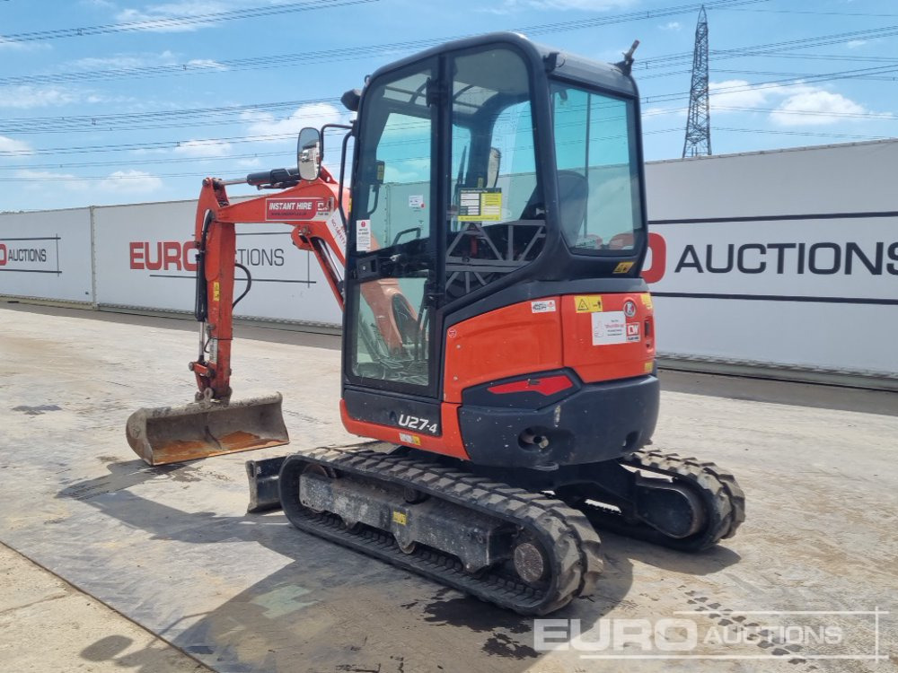2021 Kubota U27-4 - Minibagger: das Bild 3 2021 Kubota U27-4 - Minibagger: das Bild 3
