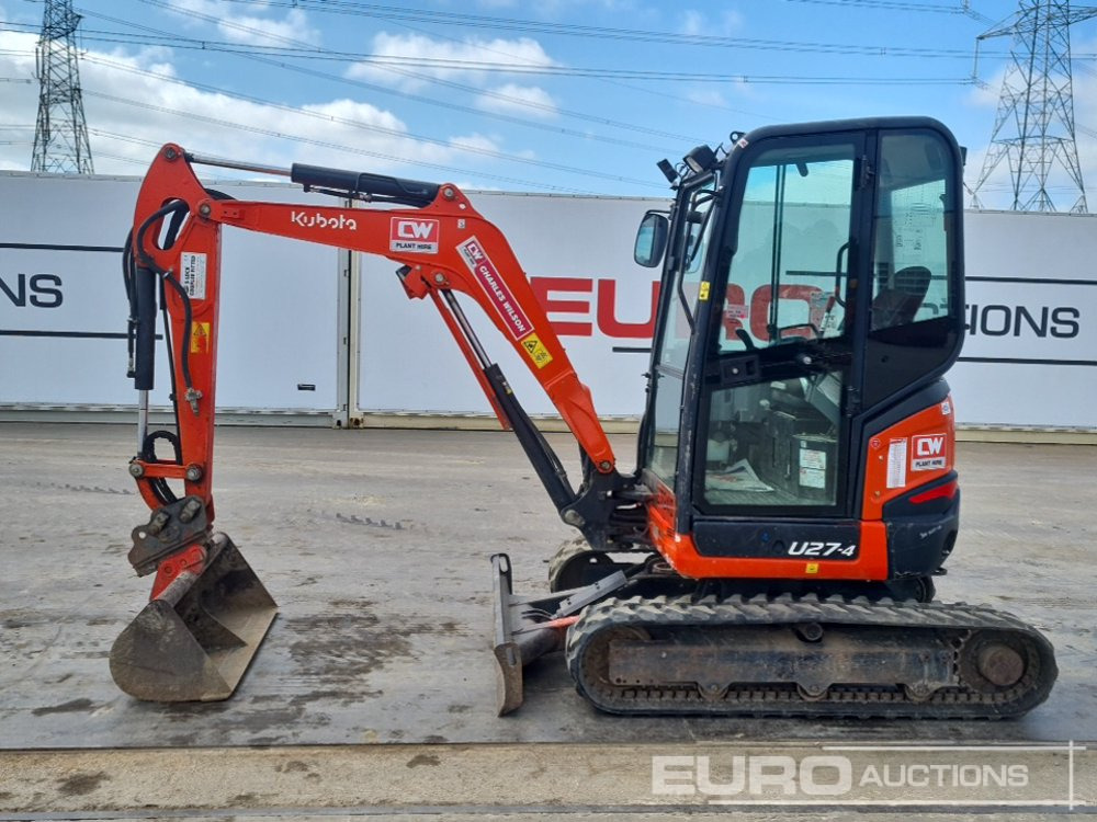 2021 Kubota U27-4 - Minibagger: das Bild 2 2021 Kubota U27-4 - Minibagger: das Bild 2