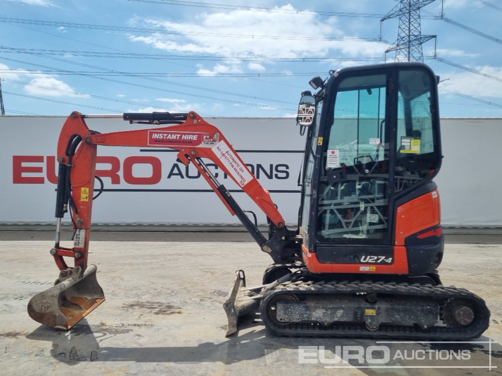 2021 Kubota U27-4 - Minibagger: das Bild 2 2021 Kubota U27-4 - Minibagger: das Bild 2