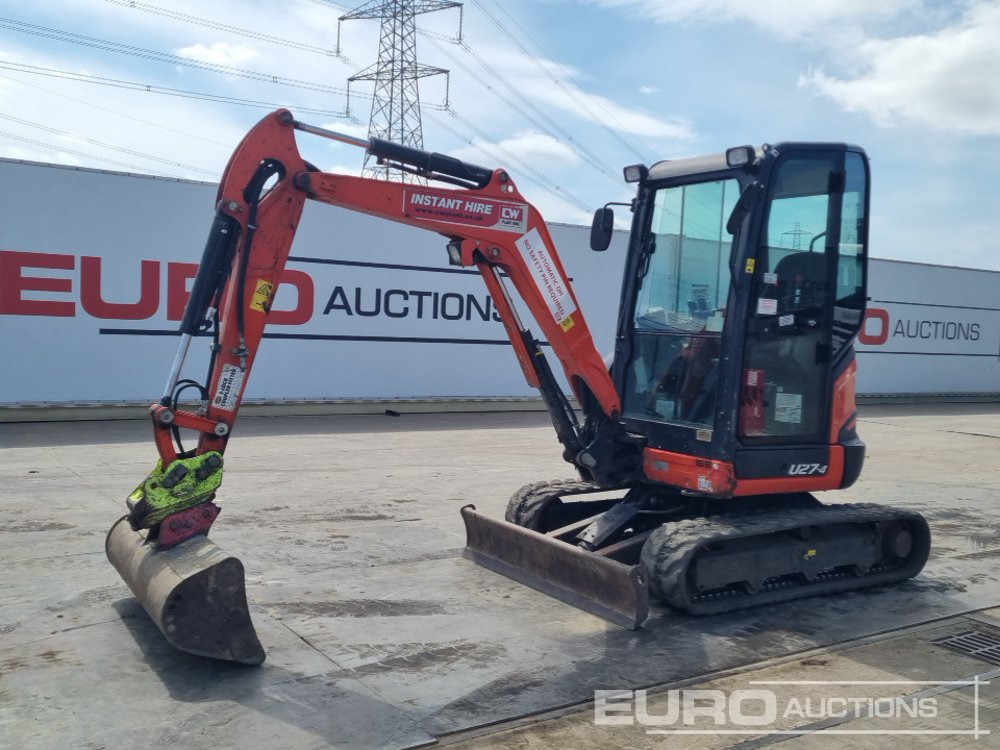 2021 Kubota U27-4 - Minibagger: das Bild 1 2021 Kubota U27-4 - Minibagger: das Bild 1
