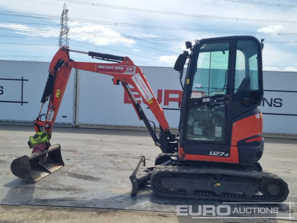 2021 Kubota U27-4 - Minibagger: das Bild 2 2021 Kubota U27-4 - Minibagger: das Bild 2