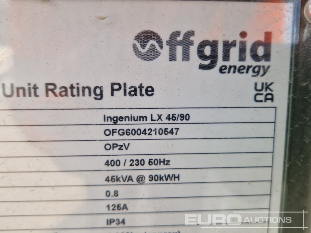 Stromgenerator 2021 Off Grid Ingenium LX 45/90: das Bild 18