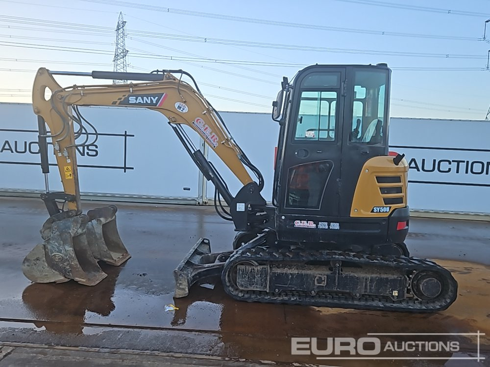 2021 Sany SY50U - Minibagger: das Bild 2 2021 Sany SY50U - Minibagger: das Bild 2