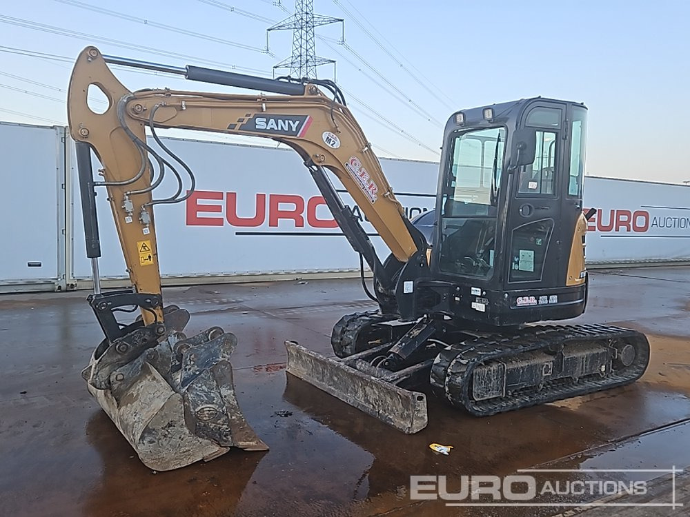 2021 Sany SY50U - Minibagger: das Bild 1 2021 Sany SY50U - Minibagger: das Bild 1