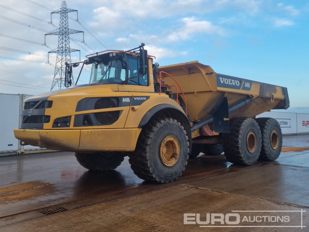 2021 Volvo A40G - Knickgelenkter Dumper: das Bild 1 2021 Volvo A40G - Knickgelenkter Dumper: das Bild 1