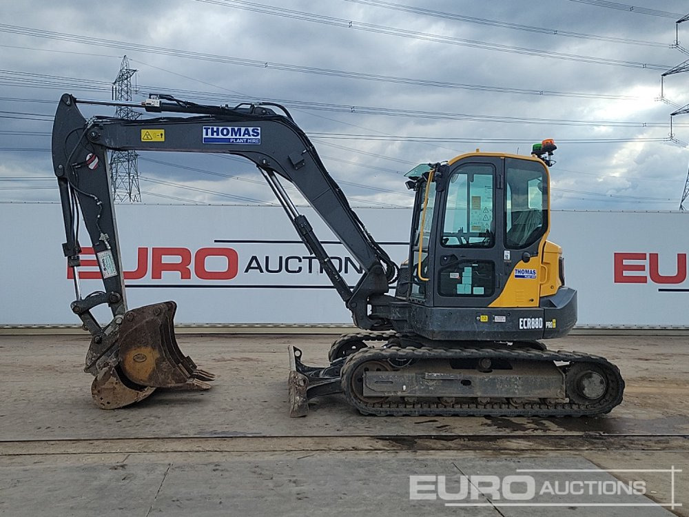 2021 Volvo ECR88D - Minibagger: das Bild 2 2021 Volvo ECR88D - Minibagger: das Bild 2
