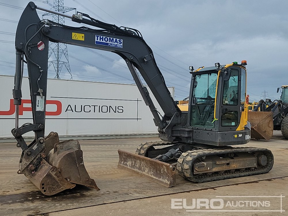 2021 Volvo ECR88D - Minibagger: das Bild 1 2021 Volvo ECR88D - Minibagger: das Bild 1