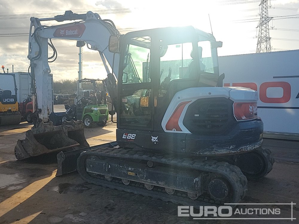 2022 Bobcat E88 - Minibagger: das Bild 3 2022 Bobcat E88 - Minibagger: das Bild 3