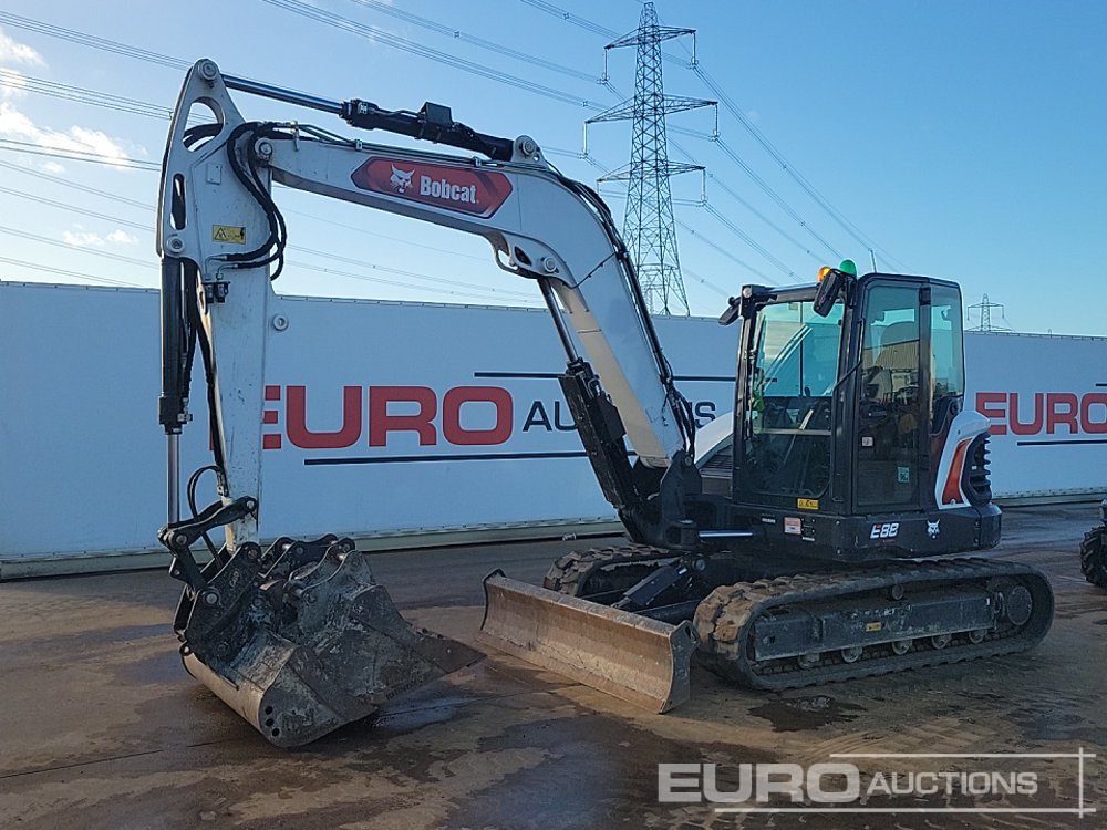 2022 Bobcat E88 - Minibagger: das Bild 1 2022 Bobcat E88 - Minibagger: das Bild 1