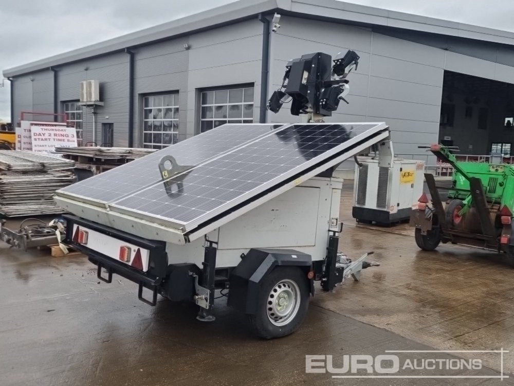 2022 Trime X-Solar Single Axle Solar Powered LED Lighting Tower - Lichtmasten: das Bild 5 2022 Trime X-Solar Single Axle Solar Powered LED Lighting Tower - Lichtmasten: das Bild 5