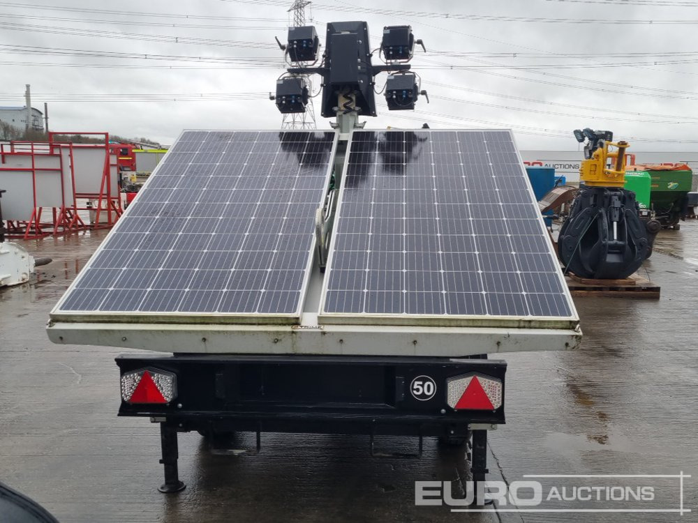 2022 Trime X-Solar Single Axle Solar Powered LED Lighting Tower - Lichtmasten: das Bild 4 2022 Trime X-Solar Single Axle Solar Powered LED Lighting Tower - Lichtmasten: das Bild 4
