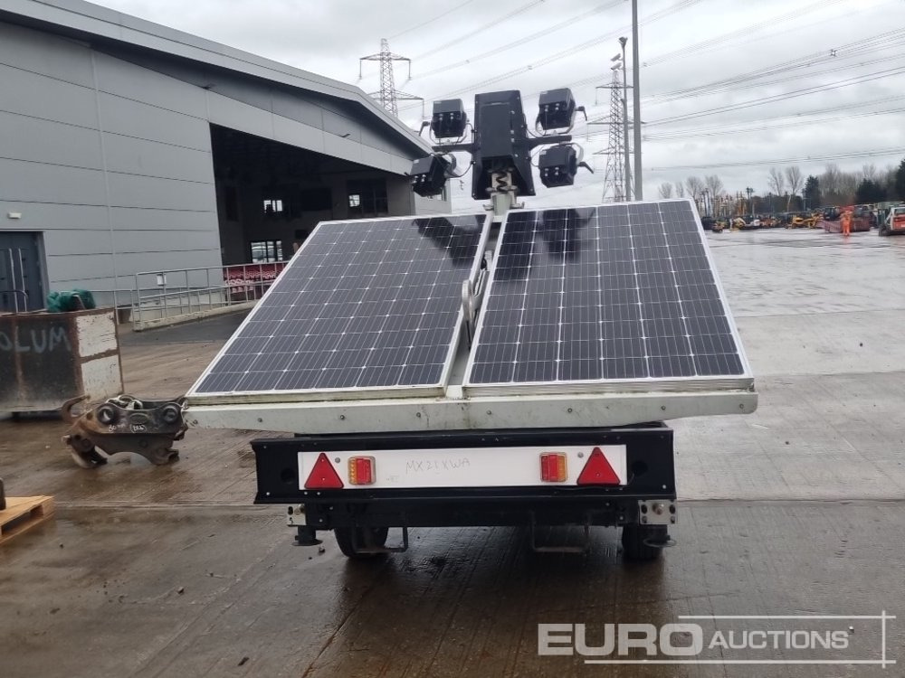 2022 Trime X-Solar Single Axle Solar Powered LED Lighting Tower - Lichtmasten: das Bild 4 2022 Trime X-Solar Single Axle Solar Powered LED Lighting Tower - Lichtmasten: das Bild 4