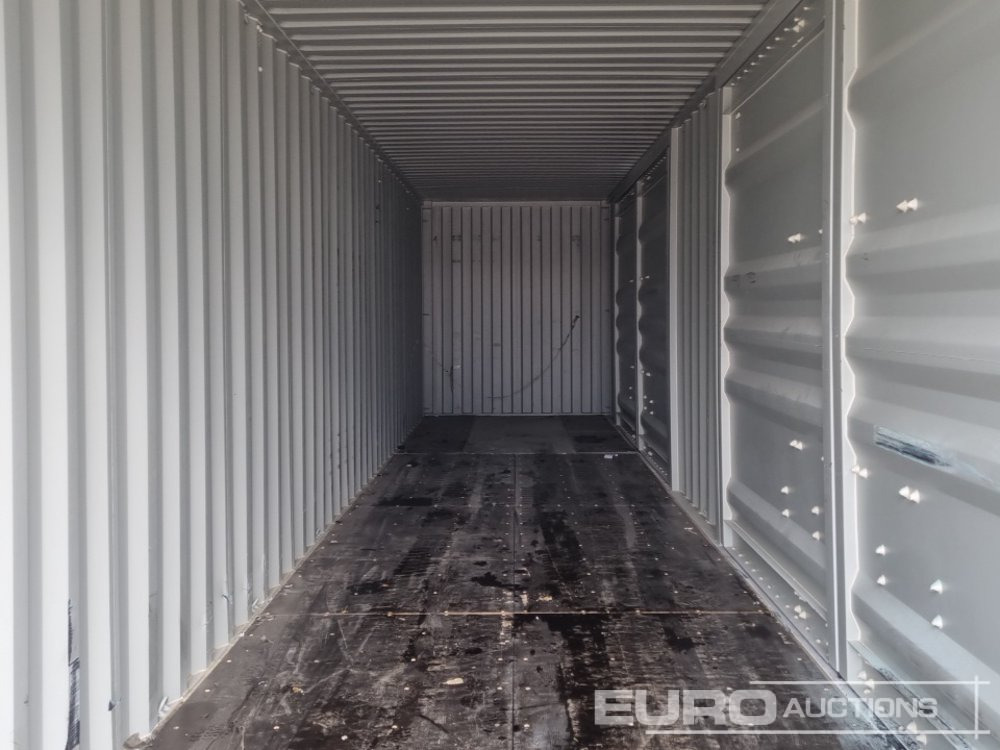 2025 40' High Cube Container, 2 Side Doors, 1 End Door (Cannot Be Reconsigned) - Seecontainer: das Bild 2 2025 40' High Cube Container, 2 Side Doors, 1 End Door (Cannot Be Reconsigned) - Seecontainer: das Bild 2