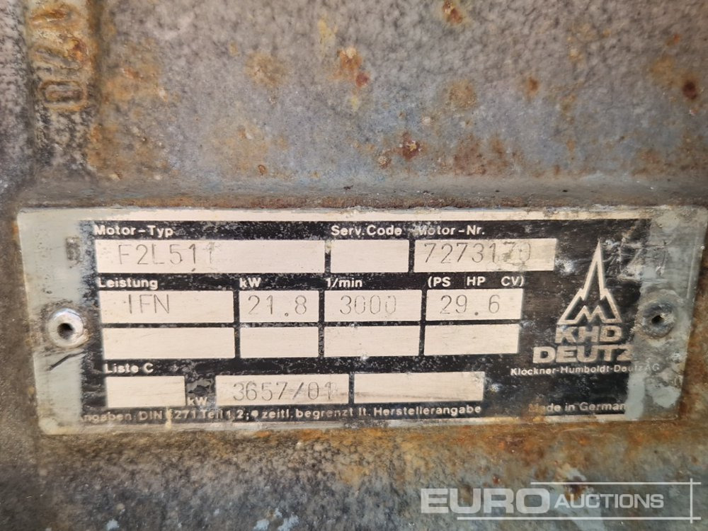 Wasserpumpe 3" Diesel Water Pump, Deutz Engine: das Bild 28