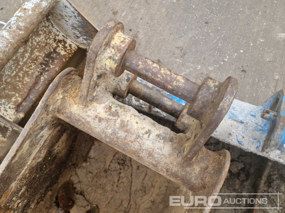 Schaufel 36", 30", 24" Ditching, 12", 12", 10" Digging Bucket 25/30mm Pin to suit Mini Excavator: das Bild 13