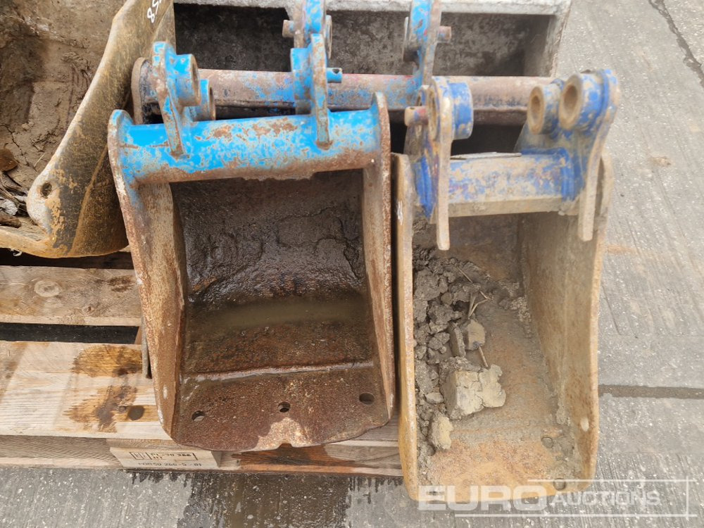 Schaufel 36", 30", 24" Ditching, 12", 12", 10" Digging Bucket 25/30mm Pin to suit Mini Excavator: das Bild 9