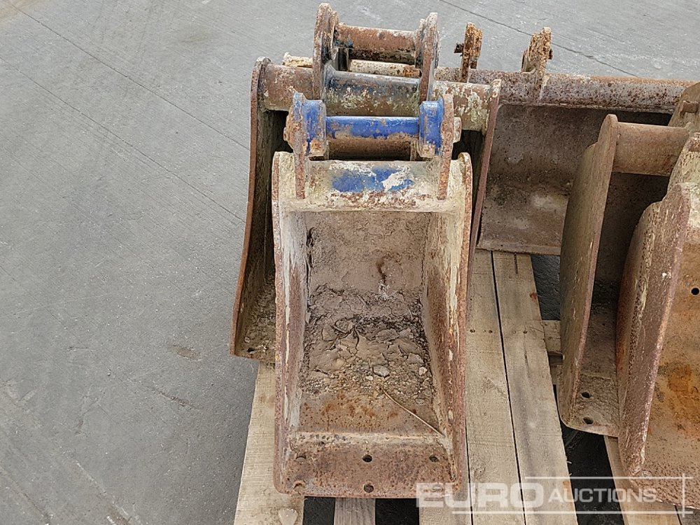 Schaufel 36" Ditching, 18", 18", 12", 12" Digging Bucket 30-35mm Pin to suit Mini Excavator: das Bild 18