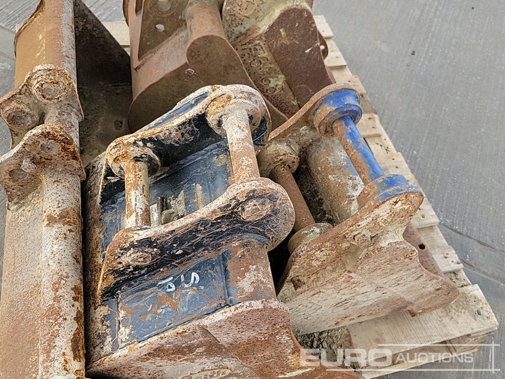 Schaufel 36" Ditching, 18", 18", 12", 12" Digging Bucket 30-35mm Pin to suit Mini Excavator: das Bild 19