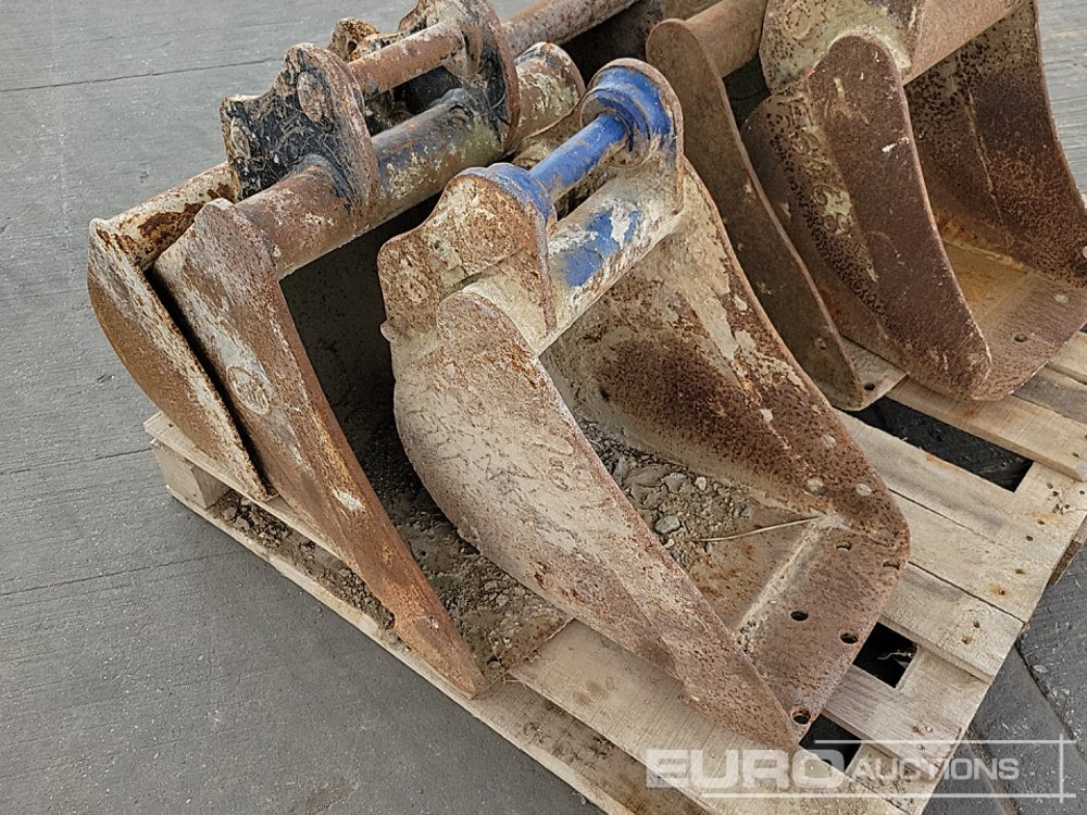 Schaufel 36" Ditching, 18", 18", 12", 12" Digging Bucket 30-35mm Pin to suit Mini Excavator: das Bild 17