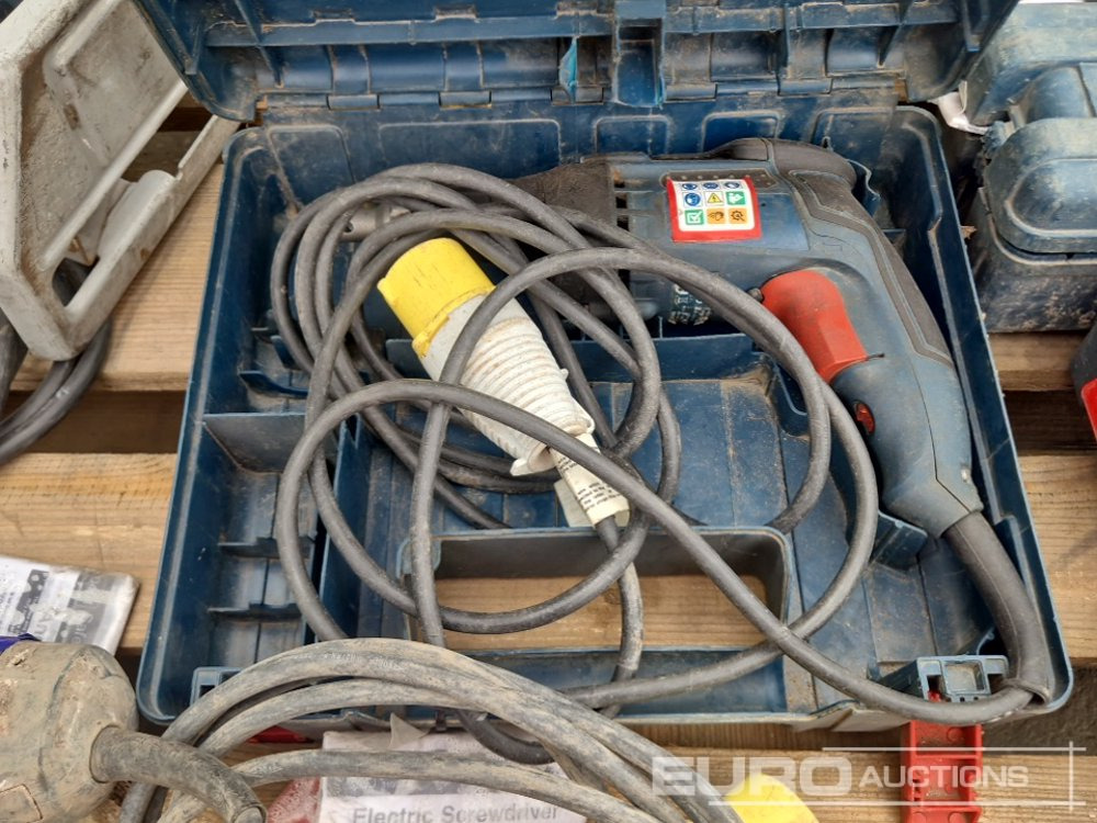 Baugeräte Bosch 110 Volt Grinder (2 of), 110 Volt Screwdriver (3 of), 110 Volt Hammer Drill: das Bild 13