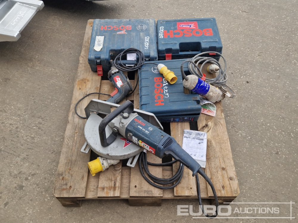 Baugeräte Bosch 110 Volt Grinder (2 of), 110 Volt Screwdriver (3 of), 110 Volt Hammer Drill: das Bild 6